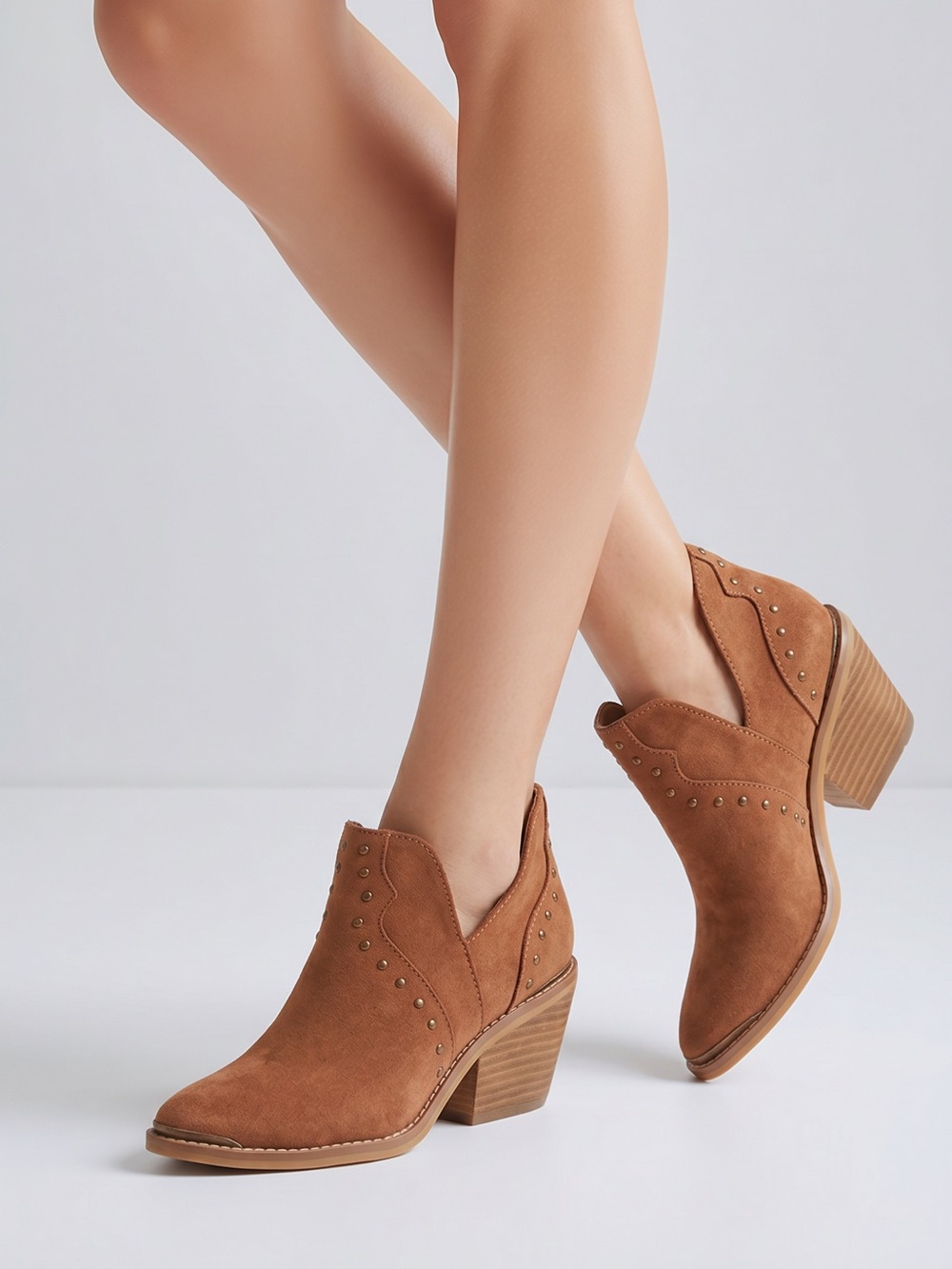 Barbados Stud Ankle Boots